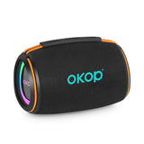 KP-809 Best-Selling Portable Outdoor Bluetooth Speaker Compact Viral Hit With Ambient Breathing Light TF Card Support Desktop Use And Extra Long Battery Life In Stock