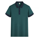 Business Summer Ice Silk Short-Sleeve T-Shirt