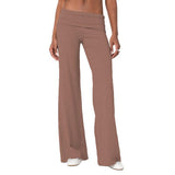 Womens Loose-Fit Foldable Casual Pants For Spring And Summer