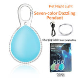 Nighttime Dog-Walking Pendant Light A Tiny Anti-Lost Accessory For Your Furry Friend