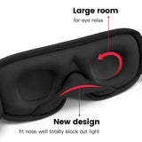 3D Block Out Light Soft Padded Sleeping Mask
