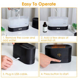 3D Flame Air Humidifier