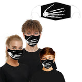 3D Halloween Special Scary Faces Reusable Face Masks