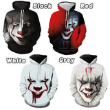 3D Printed The Dancing Clown Hooded Sweatshirt
