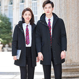 Men's And Women's Parka Thickened Cotton-padded Clothes Winter Warm-keeping  Clothing Overalls