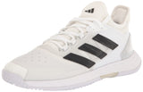 adidas mens Adizero Ubersonic 4.1 White/Core Black/Matte Silver 10