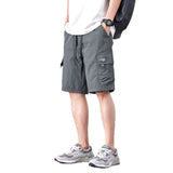 Cropped Pants American-style Streetwear Quick-drying Mid-length Trousers