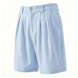 Straight-leg Casual Dress Pants Resort-style Versatile Capris