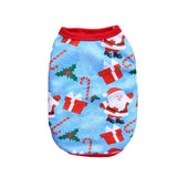 Christmas Limited Edition Cat And Dog Clothing Vest For Small Pete Short Style Non Shedding