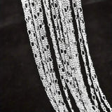 Exquisite Copper Necklace Chain, 16–30in Adjustable, 925 Silver Plated