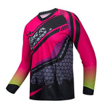 V-neck 3D Digital Print Long Sleeve