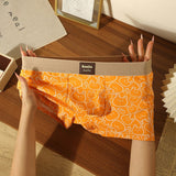Men's Underwear Cartoon Printed Cotton Briefs