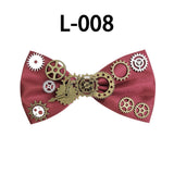 Men's Steampunk Fabric Butterfly Bow Tie