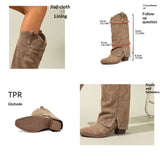 Rivet-studded Boot Cuffs For Baggy Pants