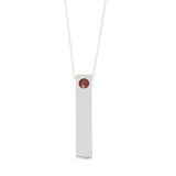 Garnet Fashion Pendants Sterling Silver
