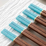 Chicken-wing Wood And Red Sandalwood Premium Natural Solid-wood Chopsticks