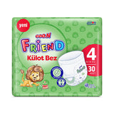 Goon Friend Hypoallergenic Baby Diapers - 30 Count, Ultra-Thin & Comfortable Fit for Sensitive Skin