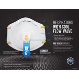 3M 8511 N95 Particulate Respirator with Valve