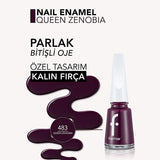 Flormar Nail Enamel - Long-Lasting, Vibrant Nail Color with Nail Care Benefits
