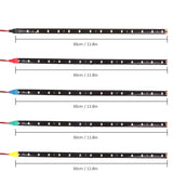Lot Waterproof 12''/15 DC 12V Motor LED Strip Underbody Light For Car Motorcycle