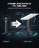 Portable Power Bank & Battery Pack for Starlink Mini | 51300mAh Battery Tripod Stand