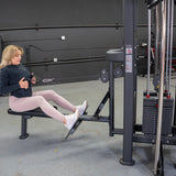 4 Stack Megatron Standard Jungle Gym - 2 Colors - Muscle D Fitness - Low Row, Lat Pulldown, Single Handle Hi/low Pulley, Double Hi/Low Pulley