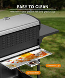 3 & 4-Burner Propane Gas Grills with Side Burners, for Outdoor Cooking, BBQ, Patio, Camping