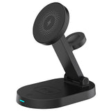 4-in-1 15W Foldable Magnetic Wireless Charging Station