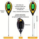 4-in-1 Digital Soil Moisture Meter