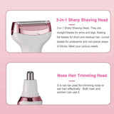 4-in-1 Electric Razor for Women