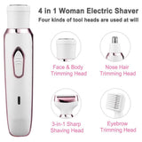 4-in-1 Electric Razor for Women