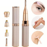 4-in-1 Facial Electric Hair Removal Painless Shaver Rechargeable Full Body Epilator