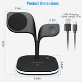 4-in-1 Magnetic Wireless Charging Station Dock