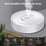 4-in-1 Movable Air Purifier Humidifier Ultraviolet Cleaner Aroma Diffuser