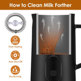 4-in-1 Multifunctional Milk Frother Steamer