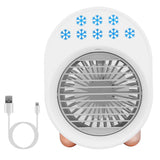 4-in-1 Portable Mini Desktop Water Mist Cooling Air Conditioner