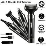 4-in-1 Rechargeable Hair Trimmer