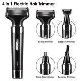 4-in-1 Rechargeable Hair Trimmer