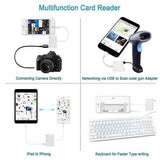 4-in-1 SD/TF Card Reader USB 2.0 Female OTG Adapter Cable
