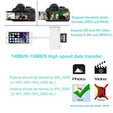 4-in-1 SD/TF Card Reader USB 2.0 Female OTG Adapter Cable