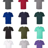 4-Pack: American Apparel Men's Short-Sleeve V-Neck T-Shirts