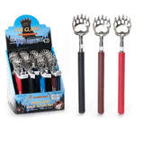 4-Pack: Bear Claw Telescopic Back Scratcher Long Hand Instant Itch Relief Massager Soft