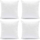 4-Pack: Decorative Throw Pillows Bed Sofa Couch Pillow Set Bounce Back Cushions