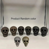 4-Pack: Halloween Fire Pit Skull Ceramic Props