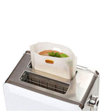 4-Pack: Handy Reusable Nonstick Coated Toaster Bags
