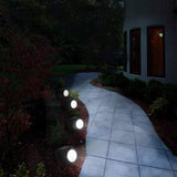 4-Pack: LED Solar Powered Rock Lights Outdoor