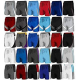4-Pack: Men's Active Moisture-Wicking Mesh Performance Shorts