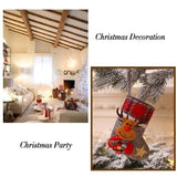 4-Pack: New Style Creative Doll Christmas Socks