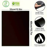 4-Pack: Non-Stick Reusable Oven Liners