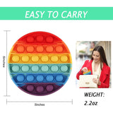 4-Pack: Rainbow Pop-It Bubble Popper